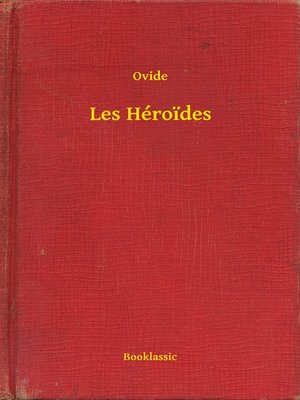 cover image of Les Héroides